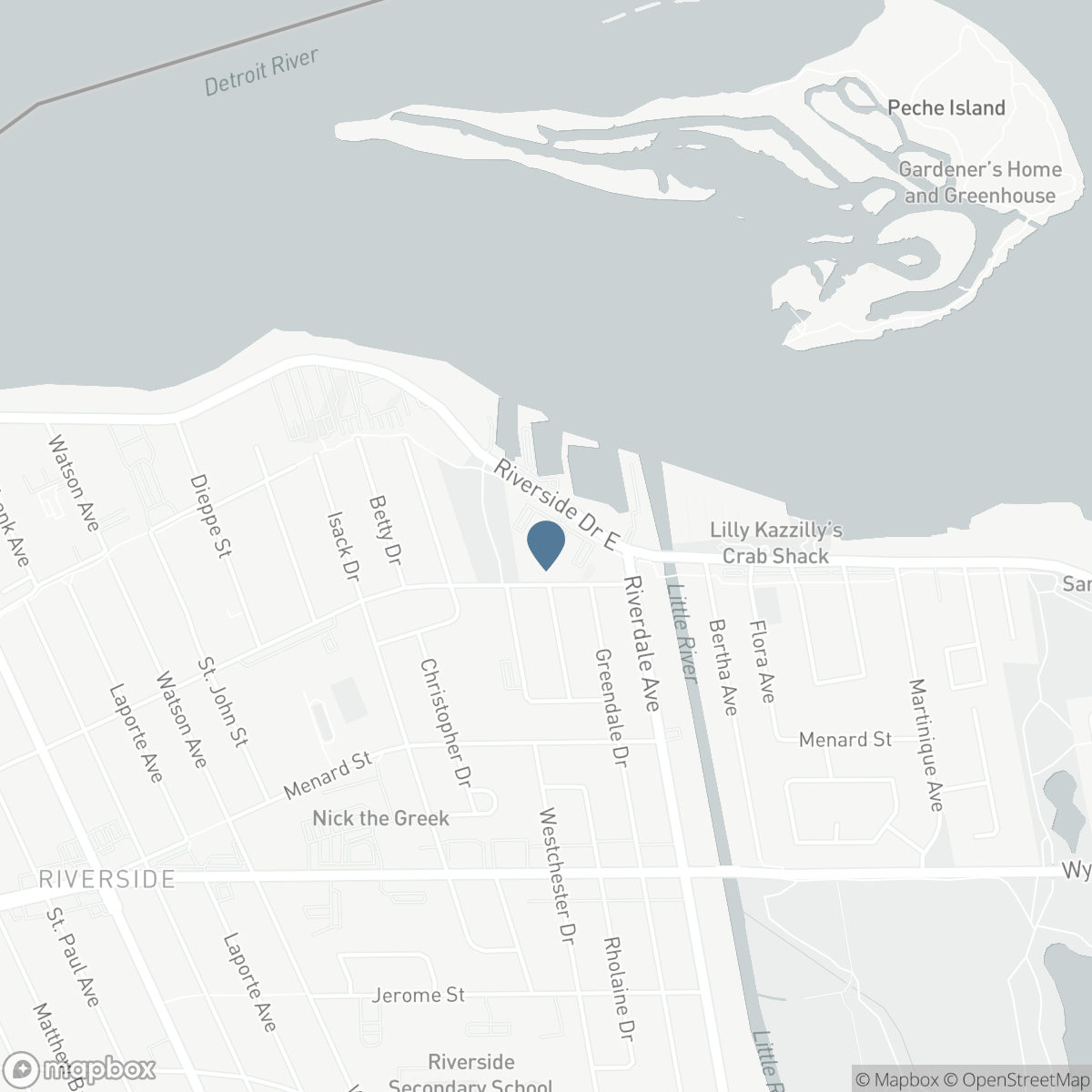 9099 RIVERSIDE DRIVE East Unit# W610, Windsor, Ontario N8S 4R1